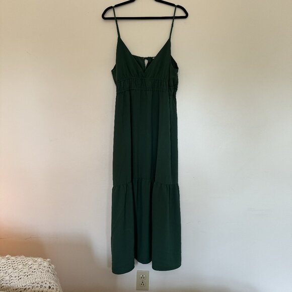A New Day Emerald Green Dress - Picture 1 of 5
